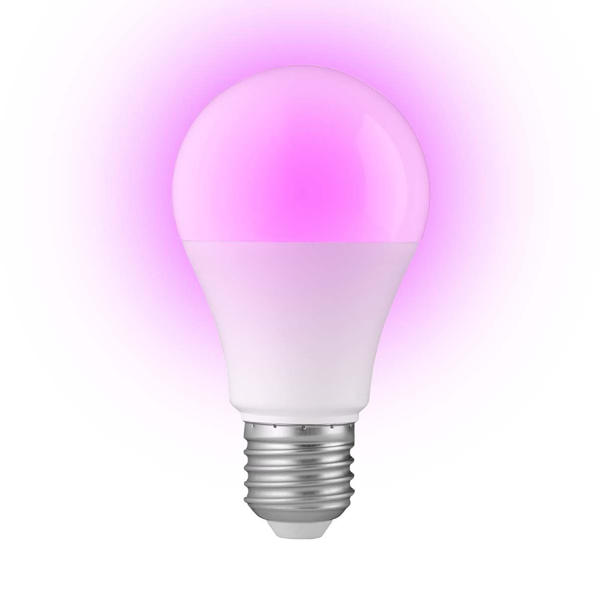Alecto E27 Smart LED Colour Bulb with Wi-Fi E27 9W