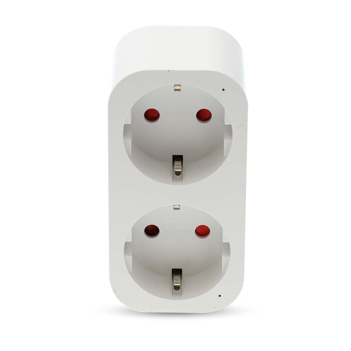 Nedis SmartLife Smart Plug | Wi-Fi | IP21 | Power meter | 3680 W | Type F (CEE 7/7) | 0 - 55 °C | Android™ / IOS | 2-Way | White | 1 pcs
