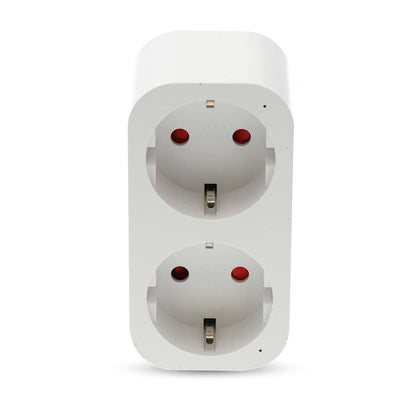 Nedis SmartLife Smart Plug | Wi-Fi | IP21 | Power meter | 3680 W | Type F (CEE 7/7) | 0 - 55 °C | Android™ / IOS | 2-Way | White | 1 pcs