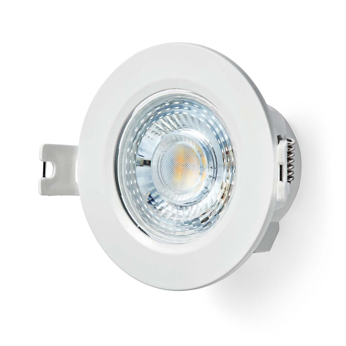 Nedis SmartLife Ceiling Light | Wi-Fi | Warm to Cool White | Round | Diameter: 52 mm | 68 - 74 mm | 360 lm | 2700 - 6500 K | IP20 | Energy class: F | Android™ / IOS