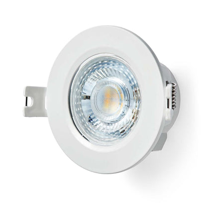 Nedis SmartLife Ceiling Light | Wi-Fi | Warm to Cool White | Round | Diameter: 52 mm | 68 - 74 mm | 360 lm | 2700 - 6500 K | IP20 | Energy class: F | Android™ / IOS