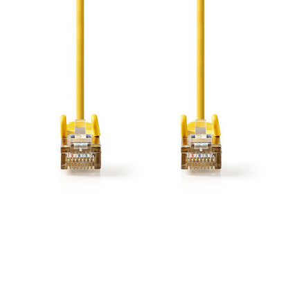 Nedis CAT5e Network Cable | SF/UTP | RJ45 Male | RJ45 Male | 20.0 m | Round | PVC | Yellow | Polybag