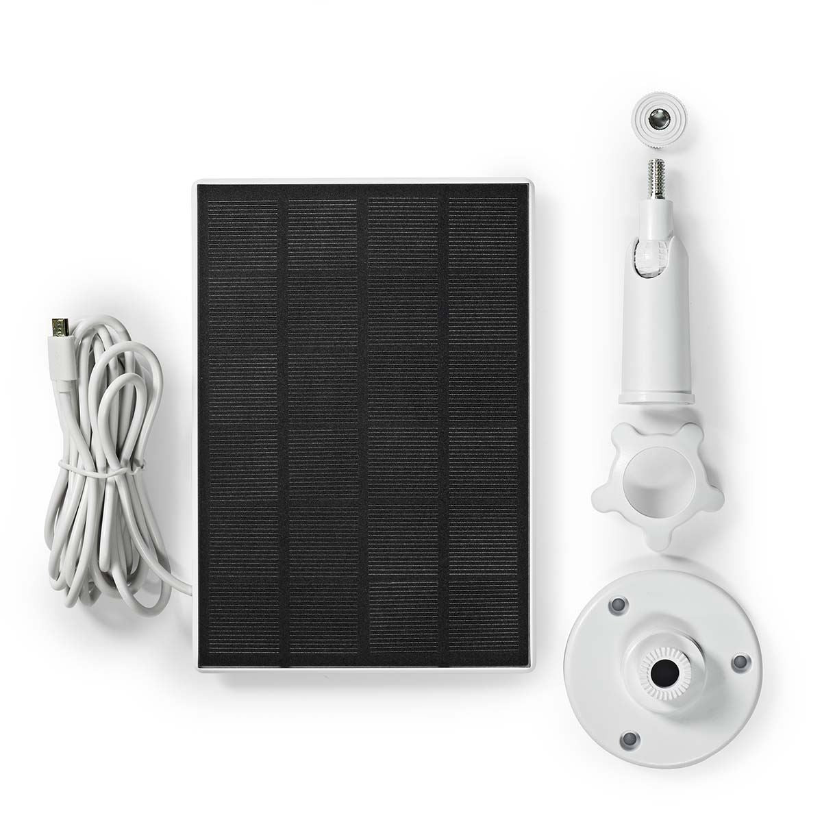Nedis Solar Panel | 5.3 V DC | 0.5 A | USB Type-C™ | Cable length: 3.00 m | Accessory for: WIFICBO30WT / WIFICBO32WT