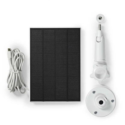 Nedis Solar Panel | 5.3 V DC | 0.5 A | USB Type-C™ | Cable length: 3.00 m | Accessory for: WIFICBO30WT / WIFICBO32WT