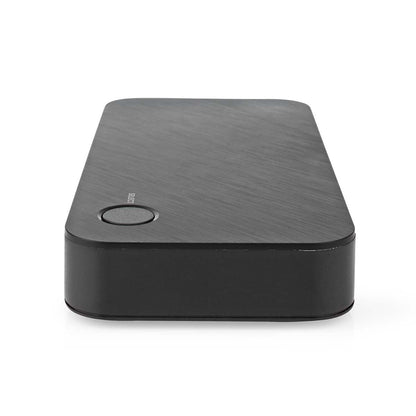 Nedis Digital Audio Converter | 2-way | Connection input: DC Power / 3x HDMI™ Input | Connection output: 1x 3.5 mm / 1x TosLink / 2x HDMI™ Output | Automatic / Push Button | Anthracite