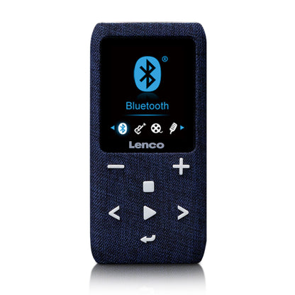 Lenco XEMIO-861BU | MP3/MP4 Player | Bluetooth® | 8GB | Micro SD Card Expansion | Blue