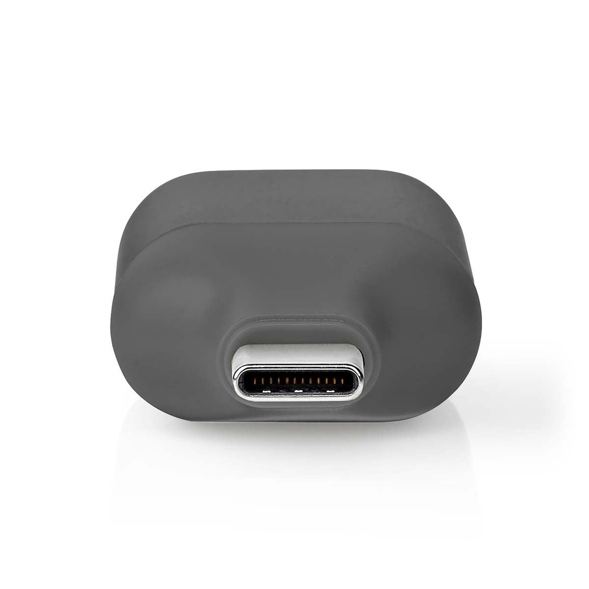 Nedis USB-C™ Adapter | USB 3.2 Gen 1 | USB-C™ Male | VGA Female | Full HD 1080p | Round | Nickel Plated | Black / Grey | Envelope