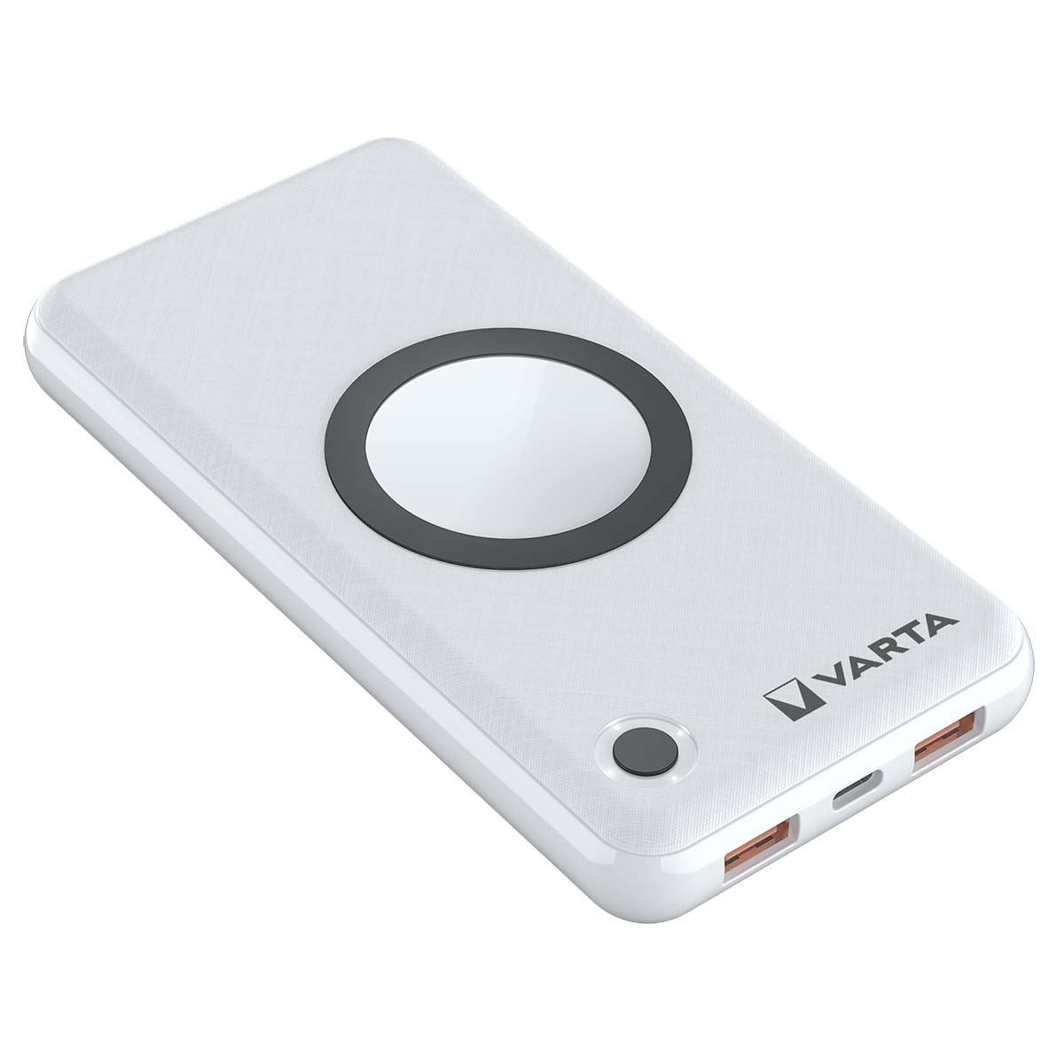 Varta 57908101111 | Mag Pro Wireless Power Bank 15.000mAh - White Edition