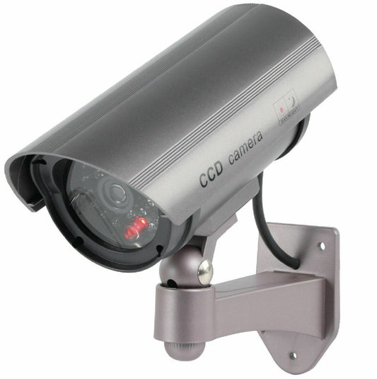 Nedis Dummy Security Camera | Bullet | IP44 | Battery Powered | Outdoor | Including wall mount | Grey
