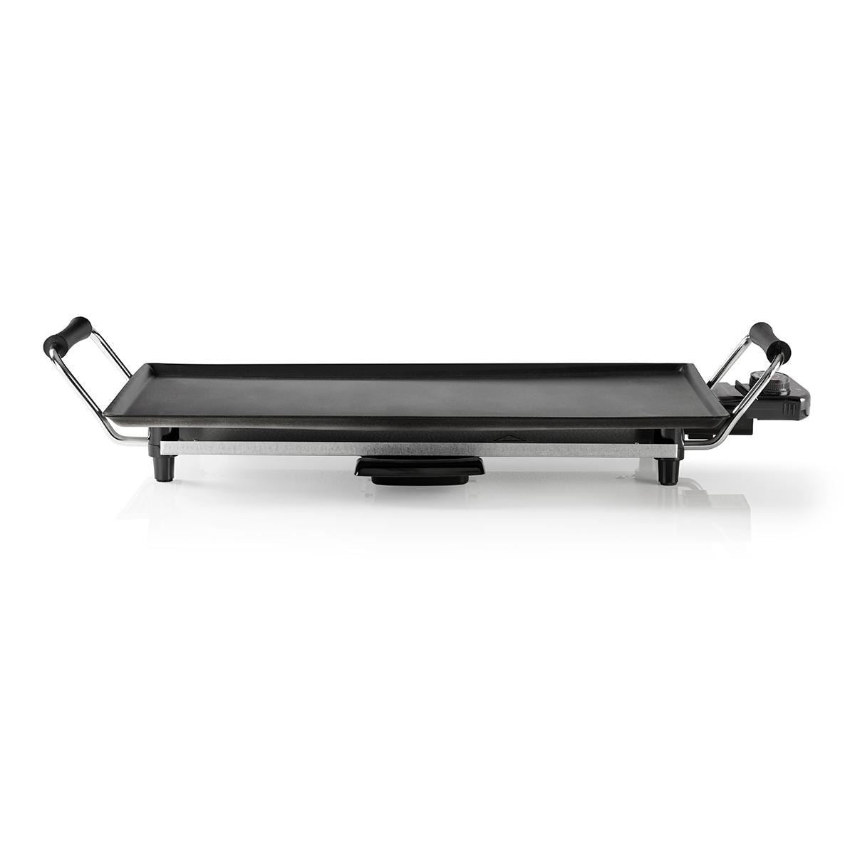 Nedis Teppanyaki Table Grill | Baking surface ( l x w ): 47.5 x 26.5 cm | 5 Heat Settings