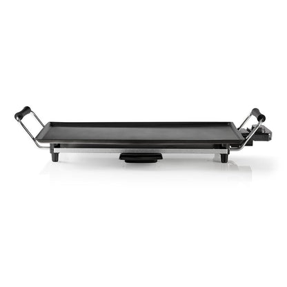Nedis Teppanyaki Table Grill | Baking surface ( l x w ): 47.5 x 26.5 cm | 5 Heat Settings