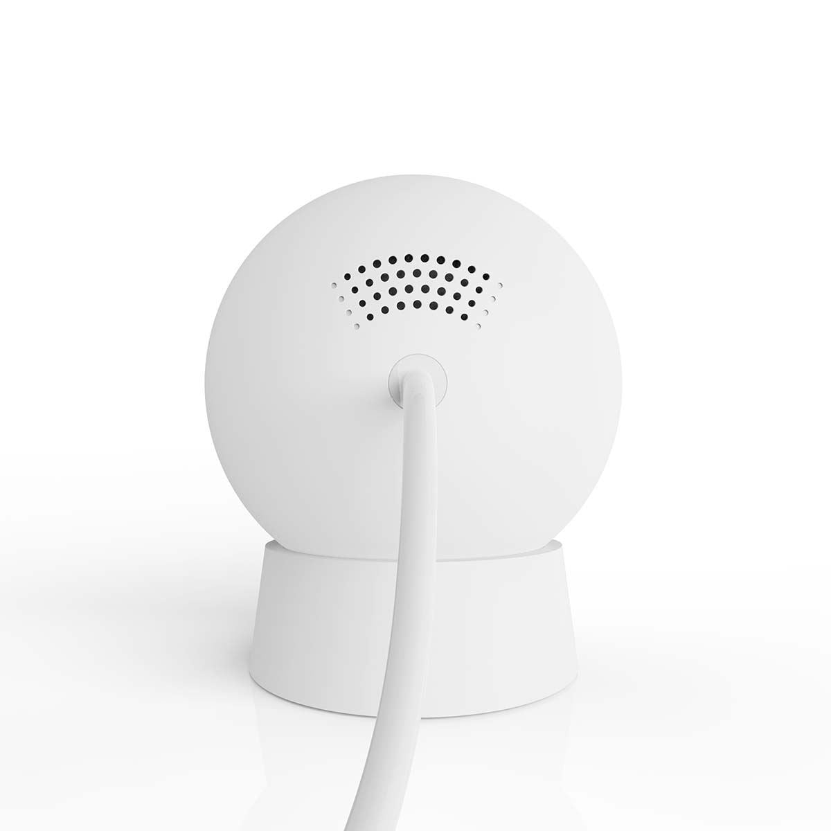 Nedis SmartLife Outdoor Camera | Wi-Fi | Spotlight | 3MP Full HD 1296p | IP65 | Cloud Storage (optional) / microSD (not included) / Onvif | 5 V DC | With motion sensor | Night vision | White