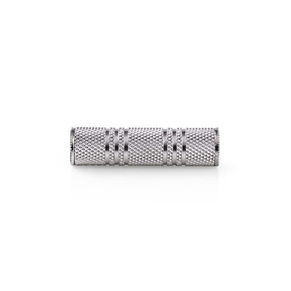 Nedis CAGB22950ME | Stereo Audio Adapter | 3.5 mm Female | 3.5 mm Female | Nickel Plated | Straight | Metal | Silver | 1 pcs | Box