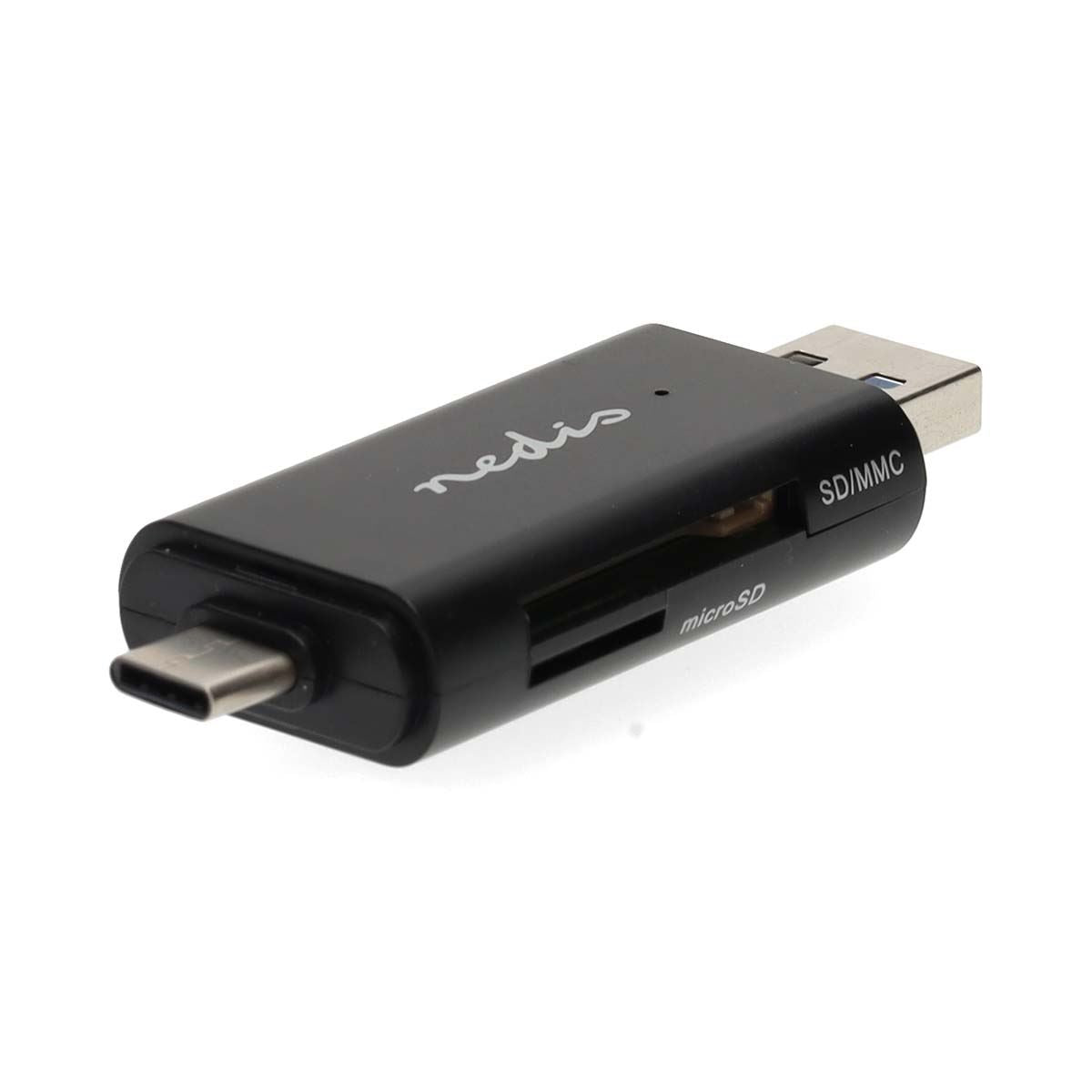 Nedis Card Reader | microSD (TF) / microSDHC (TF) / microSDXC (TF) / SD / SDHC / SDXC | USB 3.2 Gen1