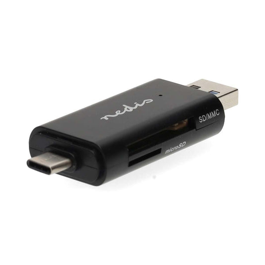 Nedis Card Reader | microSD (TF) / microSDHC (TF) / microSDXC (TF) / SD / SDHC / SDXC | USB 3.2 Gen1