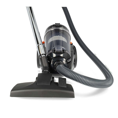 Nedis Bagless Vacuum Cleaner | Bagless | 700 W | Dust capacity: 3.0 l | Combi Brush | Action radius: 8.50 m | HEPA air filter | Anthracite / Black / Orange