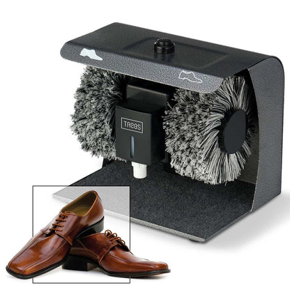Trebs Electric Shoe Polishing Machine | 1 Speed | Mains Powered | Anthracite