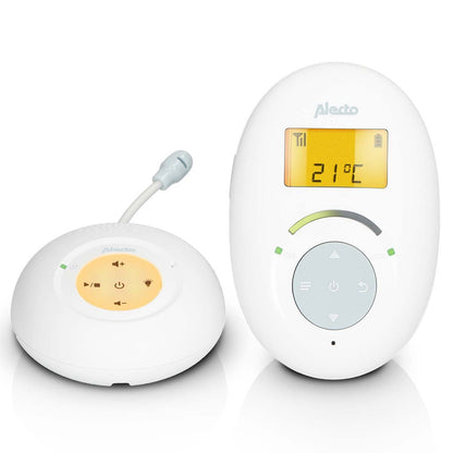 Alecto DBX120 | DBX120 Baby Monitor | Full Eco DECT | Temperature Display | White/Blue