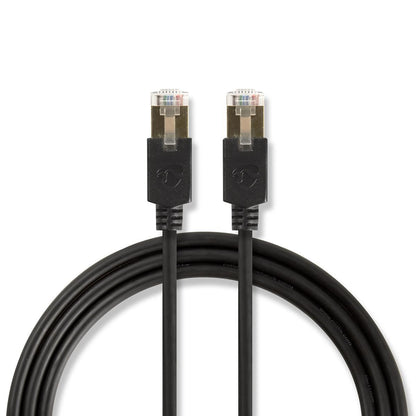 Nedis CAT6 Network Cable | RJ45 Male | RJ45 Male | F/UTP | 1.00 m | Round | LSZH / PVC | Anthracite | Box