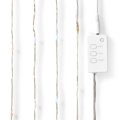 Nedis SmartLife LED Decorative Lights | Wi-Fi | Multi Colour | SMD | 5.00 m | IP20 | 2700 - 6500 K | 400 lm | Android™ / IOS