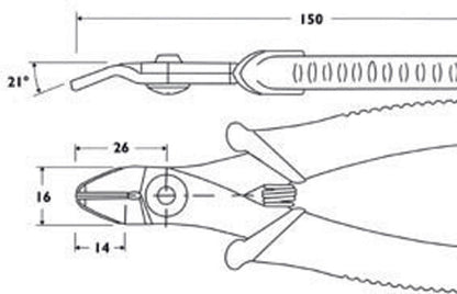 Piergiacomi Cutting Pliers 137 mm