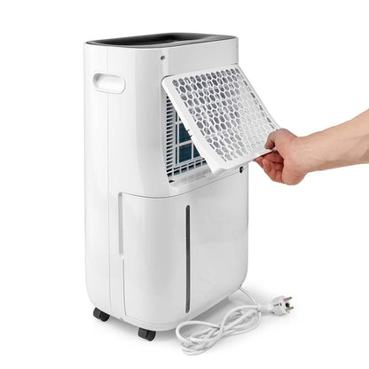 Nedis SmartLife Dehumidifier | Wi-Fi | 20 l/Day | Dehumidification / Continuous / Max+ / Dry laundry / Ventilation | Android™ / IOS | Adjustable hygrostat | 195 m³/h