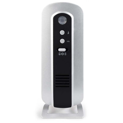 Alecto Wireless Battery Powered Doorbell | 36 Tones | Black / Silver