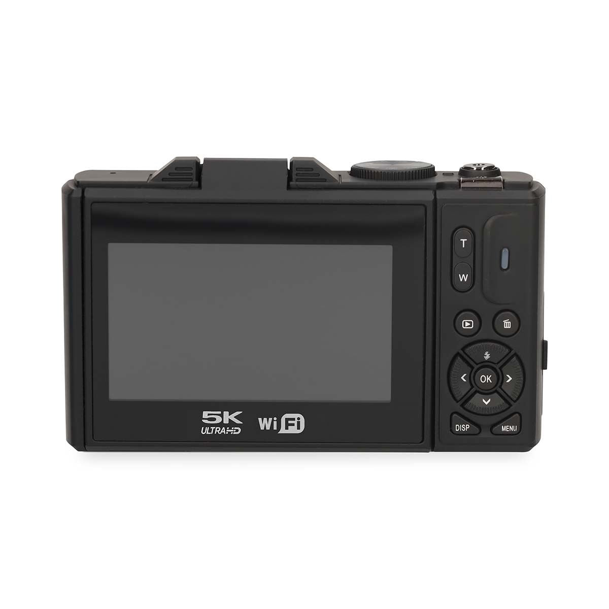 Nedis PCAM2570BK | Digital Photo Camera | Flip Screen | 75 MPixel | 5K@15fps | 16 MP | Black