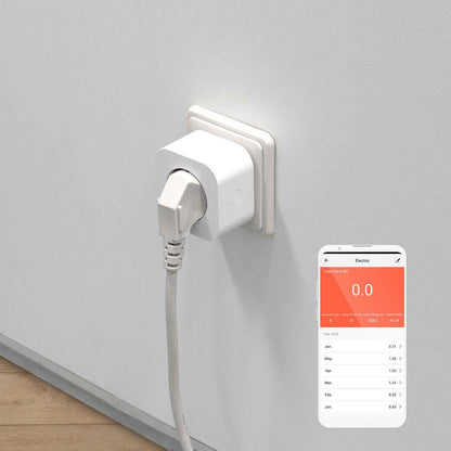 Nedis SmartLife Smart Plug | Wi-Fi | IP21 | Power meter | 3680 W | Type F (CEE 7/3) | 0 - 55 °C | Android™ / IOS | White | 1 pcs