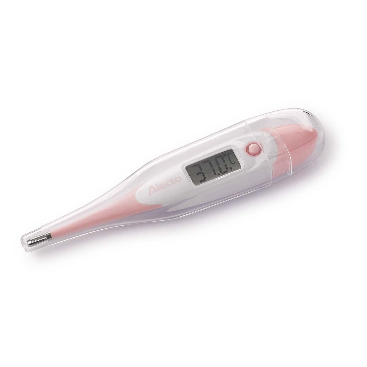 Alecto LCD Digital Medical Adult/Kids/Baby Thermometer | Pink