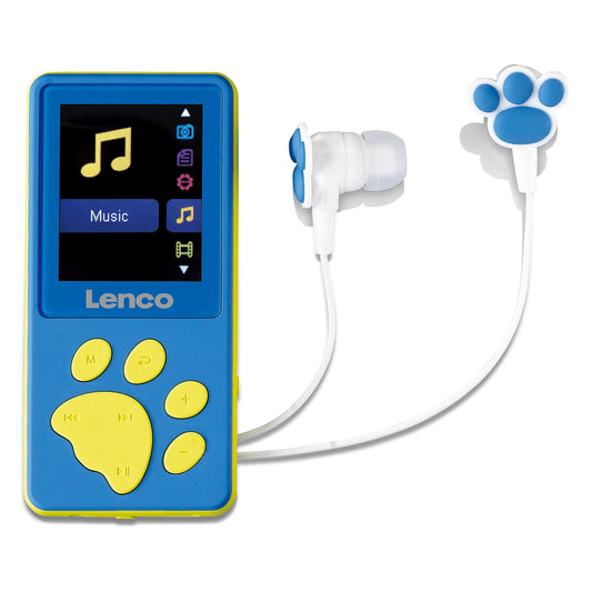 Lenco XEMIO-560BU | MP3/MP4 Player | 8GB | Blue