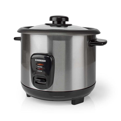 MELISSA Rice Cooker | 1.0 l | 400 W | Non stick coating | Removable bowl | Steamer Basket | Keep-warm function | Auto shut-off