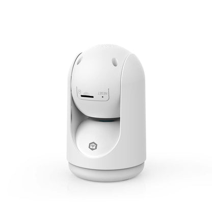 Nedis SmartLife Indoor Camera | Wi-Fi | 3MP Full HD 1296p | Pan tilt | Cloud Storage (optional) / microSD (not included) / Onvif | With motion sensor | Night vision | White