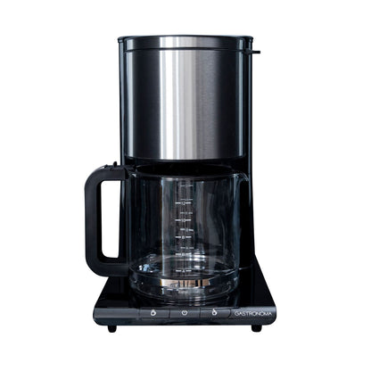 Gastronoma 18100003 | Coffee Maker 1050w | 1.5L | Black / Stainless Steel