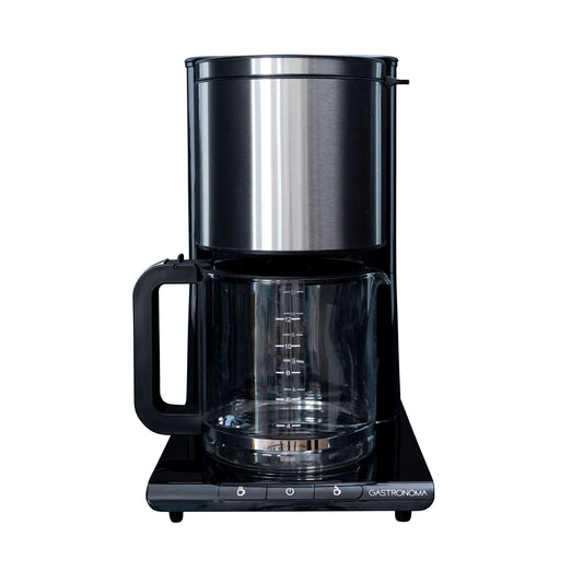 Gastronoma 18100003 | Coffee Maker 1050w | 1.5L | Black / Stainless Steel