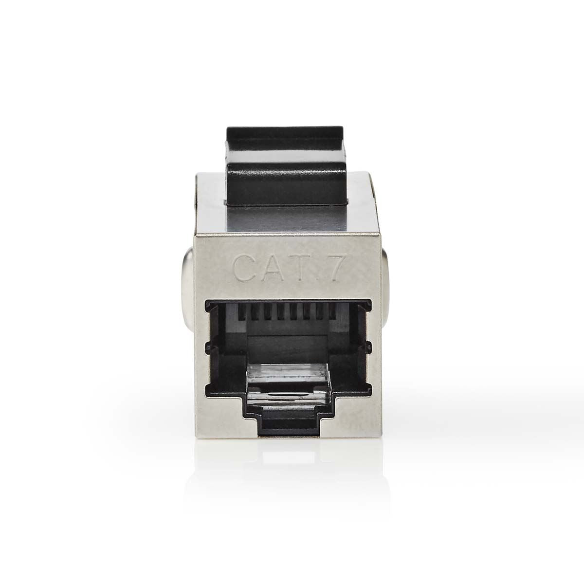 Nedis Network Coupler | CAT6a / CAT7 | Shielded | RJ45 Female | RJ45 Female | Straight | Metal | Box