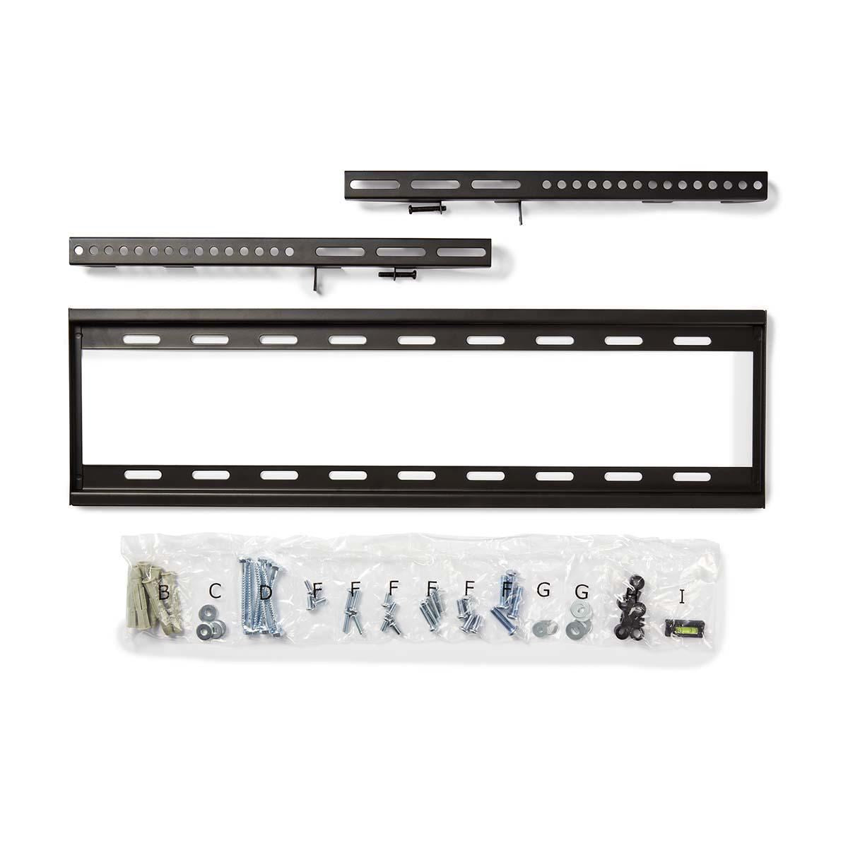 Nedis Fixed TV Wall Mount | 42 - 70 " | Maximum supported screen weight: 60 kg | Minimum wall distance: 29 mm | Steel | Black