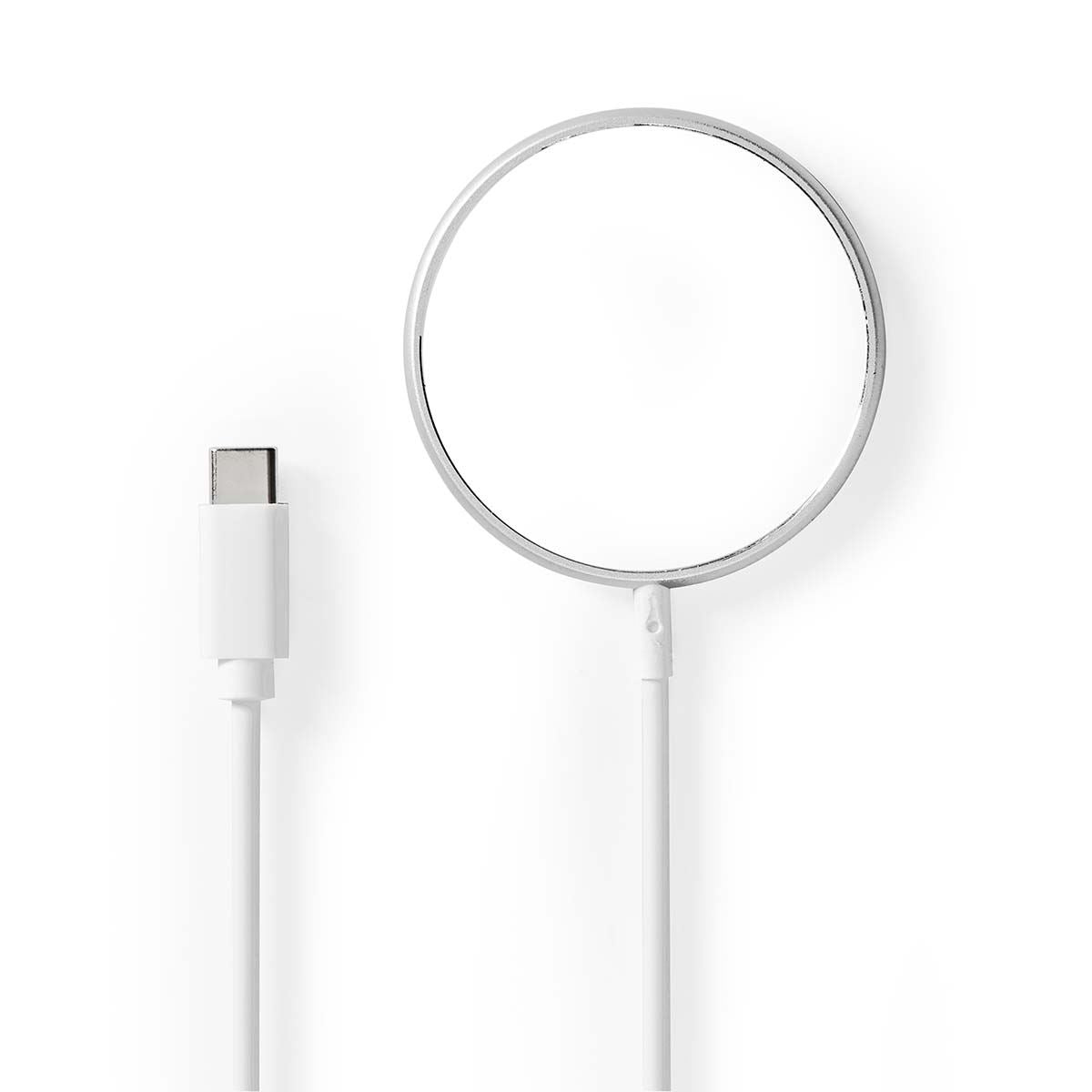 Nedis Wireless Charger | 5 / 7.5 / 10 / 15 W | 1.0 / 1.1 / 1.67 / 2 A | Including cable | USB Type-C™ | 1.00 m