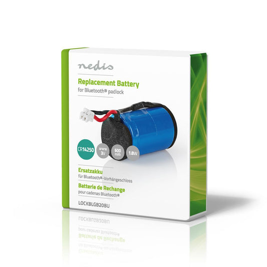 Nedis Replacement Battery | 600 mAh | Gift Box with Euro Lock