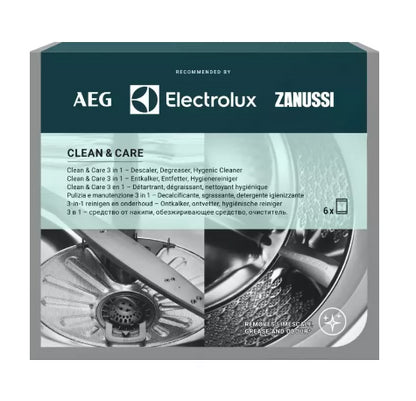 Electrolux M2GCP600 Clean & Care 3-in-1 for washing machines and dishwashers - 6 sachets