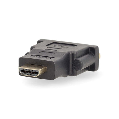 Nedis HDMI™ Adapter | HDMI™ Connector | DVI-D 24+1-Pin Female | Gold Plated | Straight | ABS | Anthracite | 1 pcs | Box