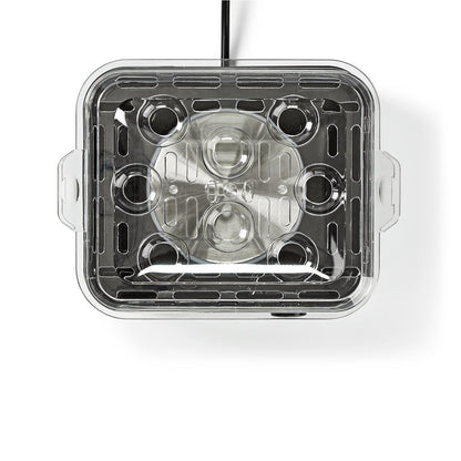 Nedis Egg Boiler | 8 Eggs | Measuring Cup | Aluminium / Black