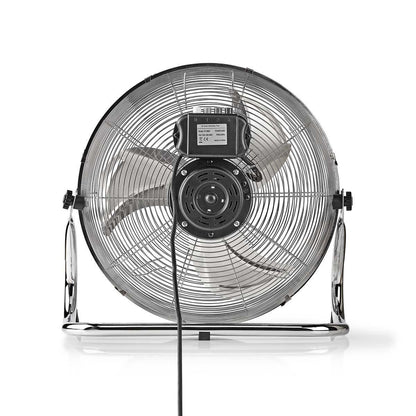 Nedis Floor Fan | 400 mm | 3-Speed | Tiltable | Metal