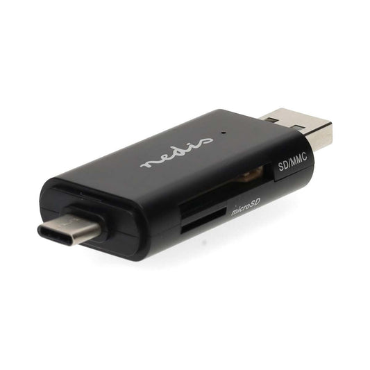 Nedis Card Reader | microSD (TF) / microSDHC (TF) / microSDXC (TF) / SD / SDHC / SDXC | USB 2.0