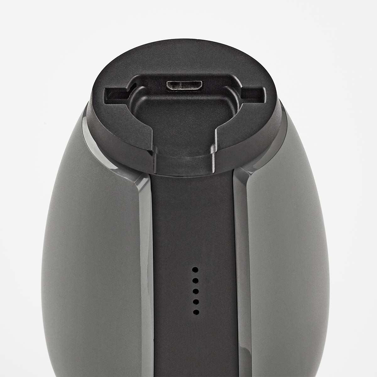 Nedis SmartLife Indoor Camera | Wi-Fi | Full HD 1080p | Pan tilt | Cloud Storage (optional) / microSD (not included) | With motion sensor | Night vision | Dark Grey / White