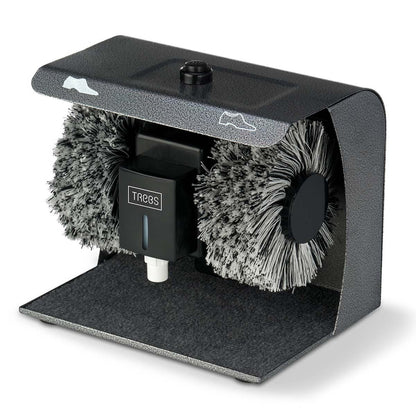 Trebs Electric Shoe Polishing Machine | 1 Speed | Mains Powered | Anthracite