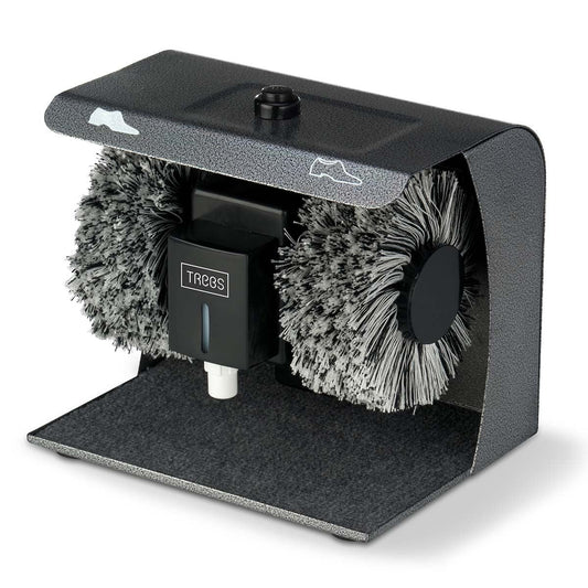 Trebs Electric Shoe Polishing Machine | 1 Speed | Mains Powered | Anthracite