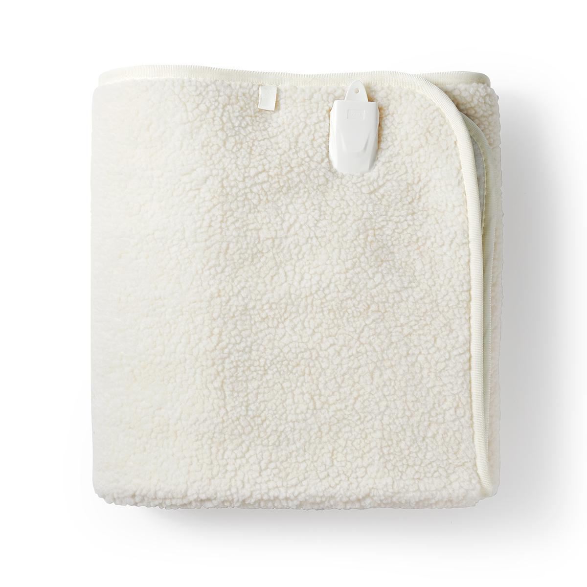 Nedis Electric Blanket | Underblanket | 1 Person | 150 x 80 cm | 3 Heat Settings | Washable | Overheating protection | Polyester / Synthetic