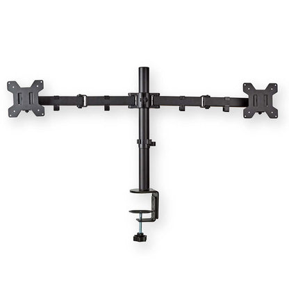 Nedis Desk Monitor Mount | 2 Screens | 15 - 32 " | 75x75 / 100x100 | Full Motion