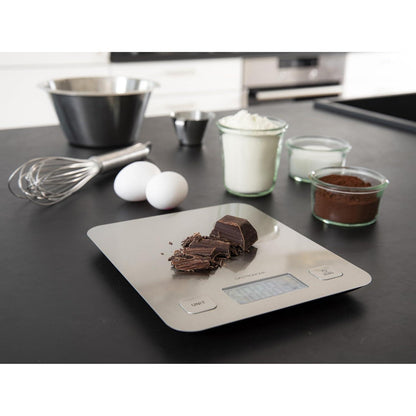 Gastronoma 18310015 | Digital LCD Electronic Kitchen Scale 5 kgs | Stainless Steel